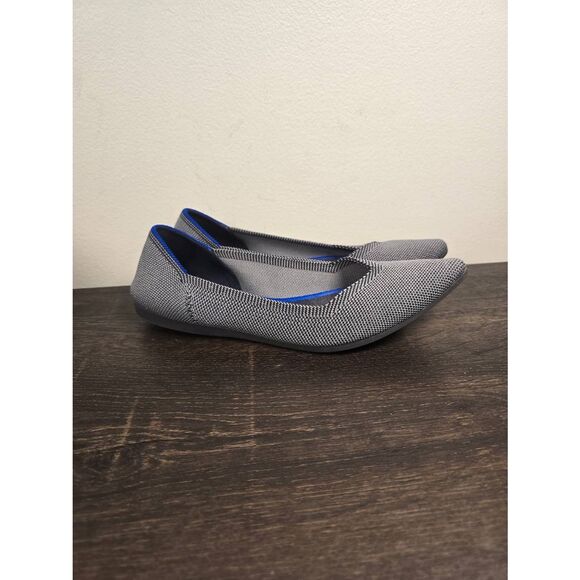 Rothy’s Shoes Women's Size 6.5 The Point Burnt Luxury Ballet Flats - Picture 2 of 5